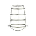 Brilliantbulb Cylindrical Open Bottom Cage Shade, Brushed Nickel BR148188
